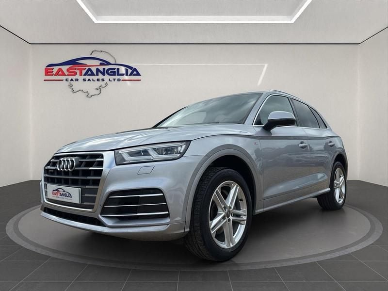 Silver Used 2018 Audi Q5 S-Line SUV | £16,990 (Good price) - Image 1/4