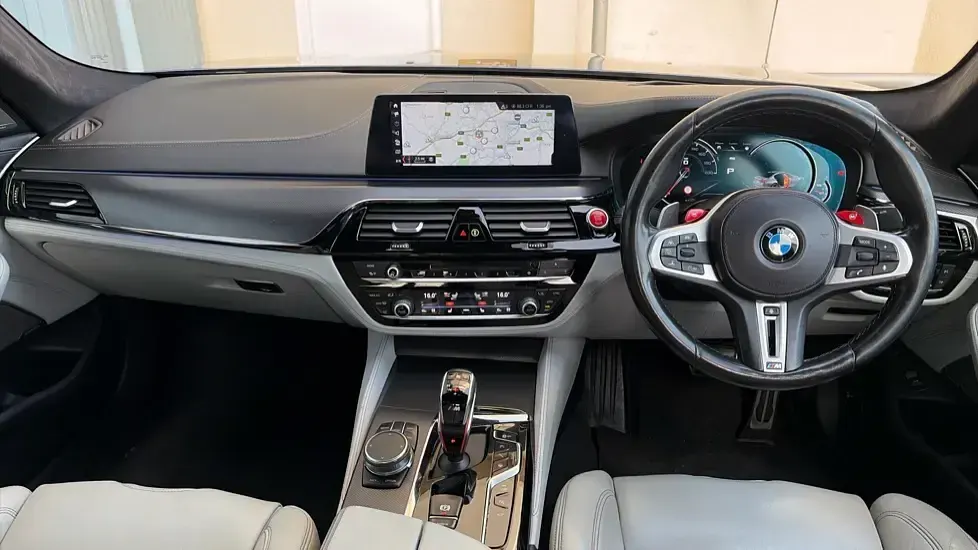 Usado BMW M5 Comfort Edition 600 CV (441 kW) 2018 Azul Berlina