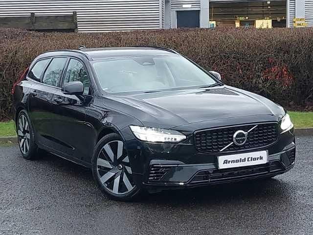 New Volvo V90 Plus 350 HP (257 kW) 2025 Metallic  silver dawn Estate