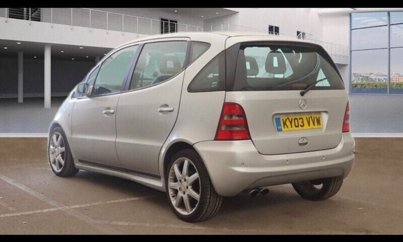 Used Mercedes A210 142 HP (104 kW) 2003 Silver Hatchback