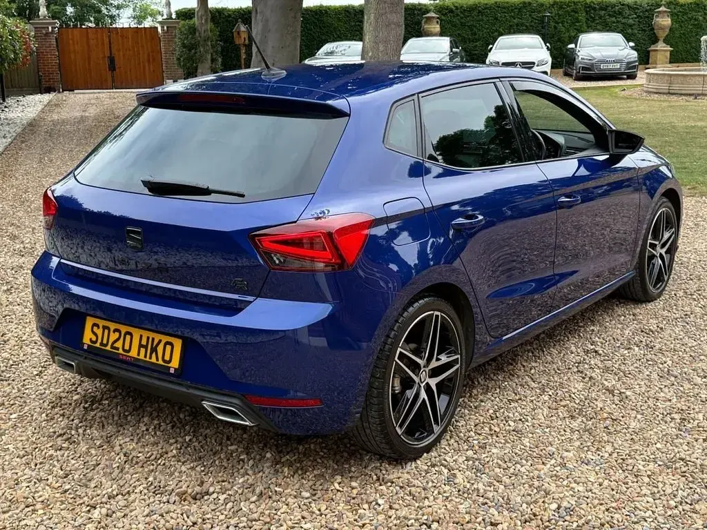 Used Seat Ibiza FR Sport 115 HP (84 kW) 2020 Blue Hatchback
