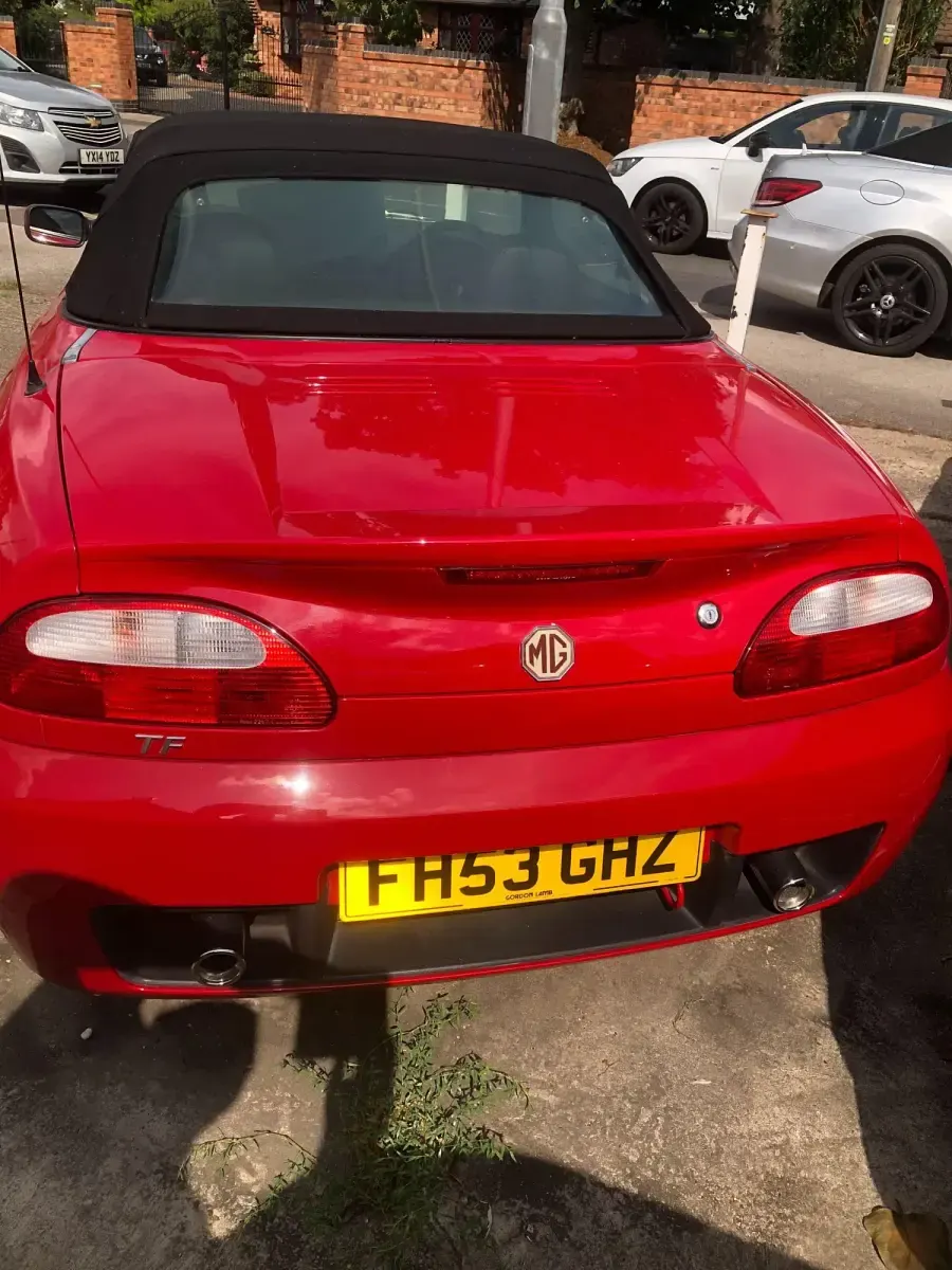 Usado MG F 2003 Vermelho Cabrios