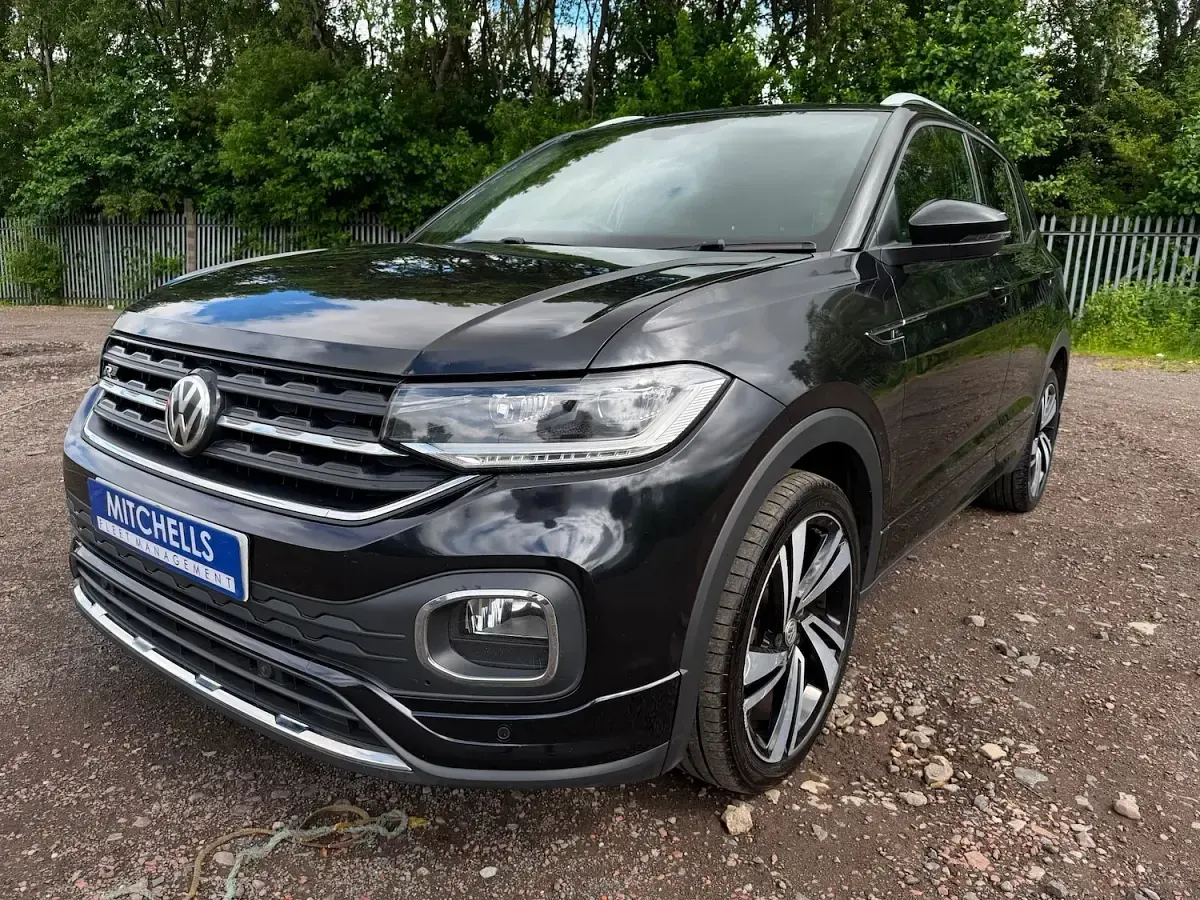 Used VW T-Cross R-line 115 HP (84 kW) 2019 Black SUV