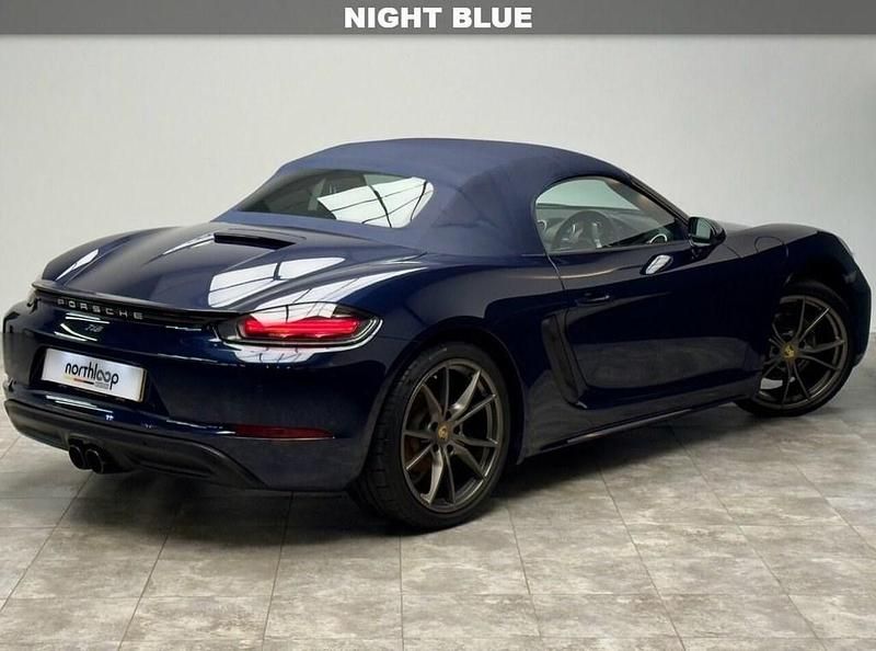 Used Porsche Boxster 2017 Blue Cabriolet