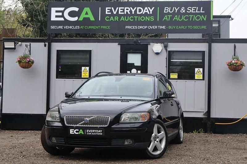 Used Volvo V50 SE 136 HP (100 kW) 2005 Black Estate