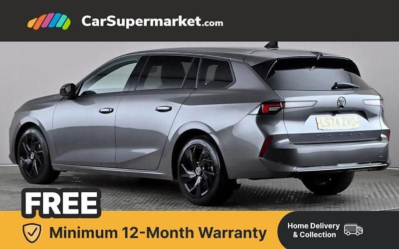 Used Vauxhall Astra 131 HP (96 kW) 2024 Grey Estate