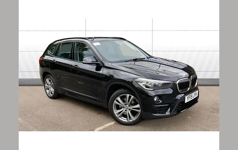 Black Used 2019 BMW X1 Sport Line SUV | £16,827 (Fair price) - Image 1/4