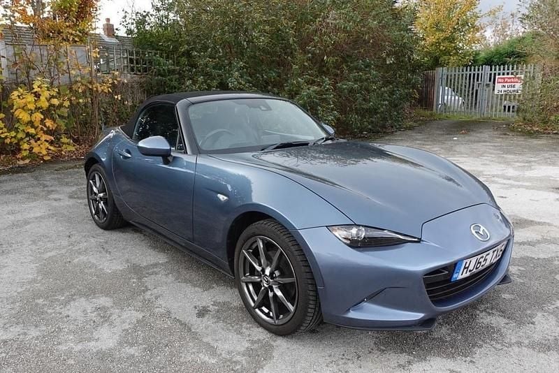Blue Used 2015 Mazda MX5 Inclusive Cabriolet | £13,490 (Fair price) - Image 1/4