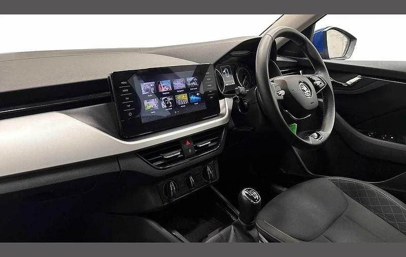 Used Skoda Scala SE Technology 108 HP (79 kW) 2023 Blue Hatchback