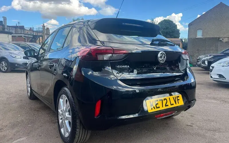 Used Vauxhall Corsa Design Edition 75 HP (55 kW) 2023 Black Hatchback