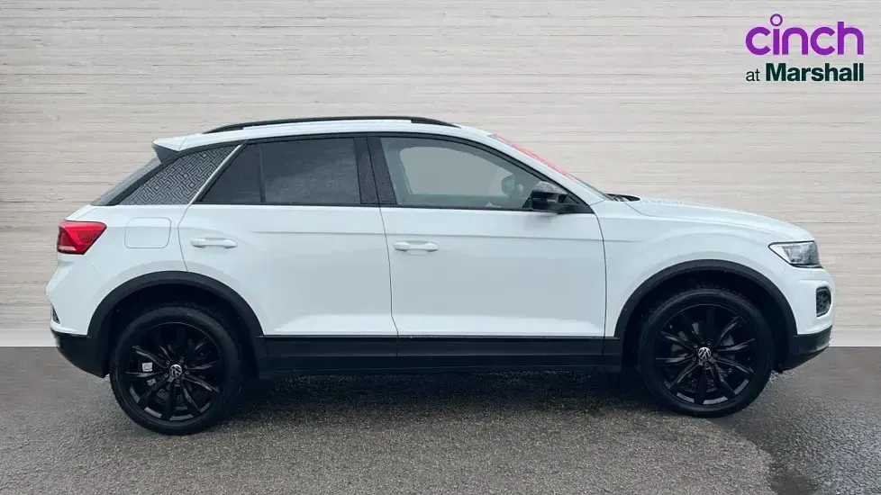 Used VW T-Roc Black Edition 150 HP (110 kW) 2021 White SUV