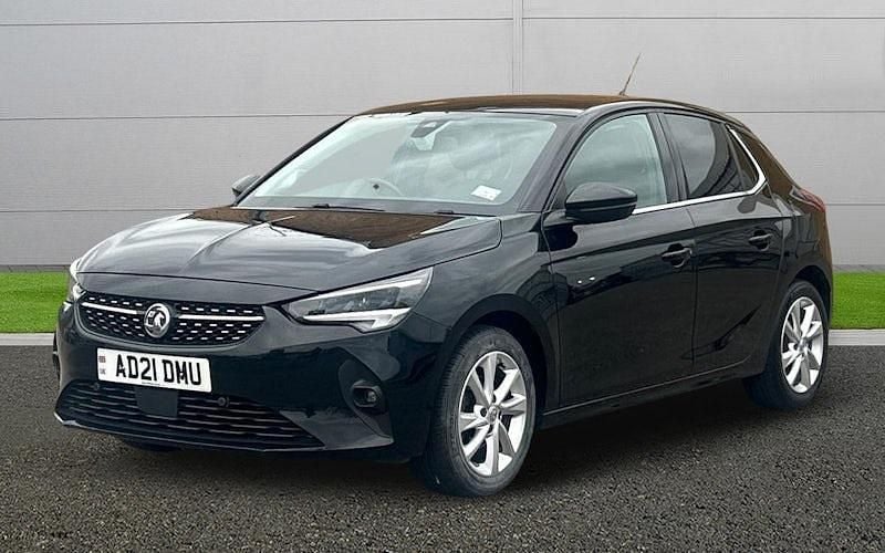 Used Vauxhall Corsa Elite 75 HP (55 kW) 2021 Black Hatchback