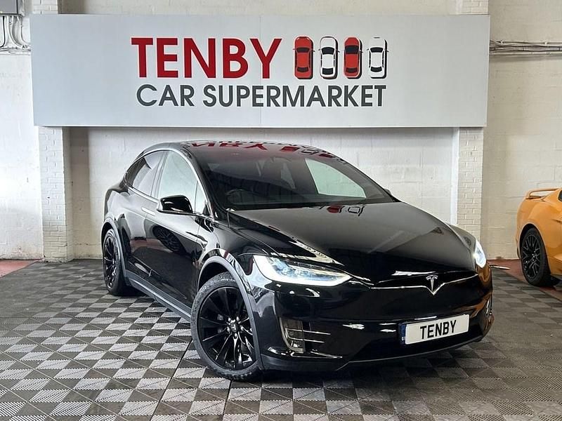 Black Used 2019 Tesla Model X SUV | £22,995 (Fair price) - Image 1/3