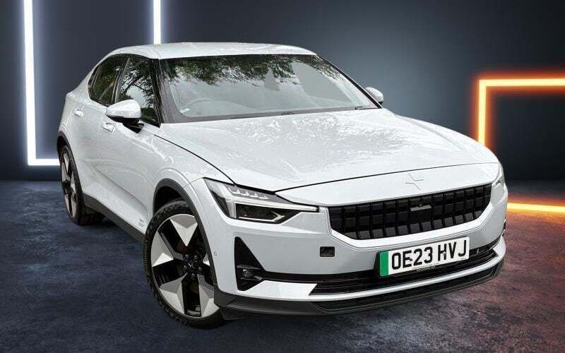Silver Used 2023 Polestar 2 Long Range Dual motor Sedan | £21,390 (Fair price) - Image 1/4