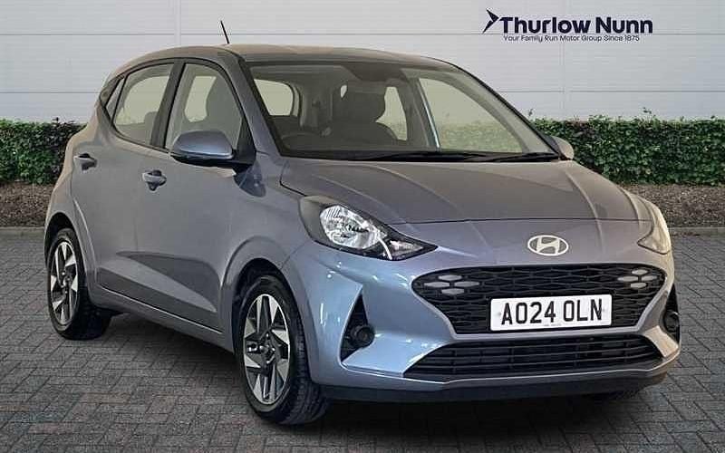 Used Hyundai i10 Advanced 67 HP (49 kW) 2024 Meta blue Hatchback
