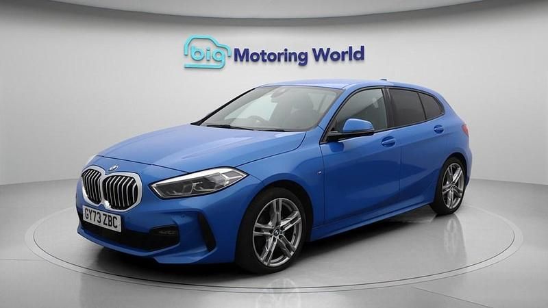 Used BMW 118 M Sport 136 HP (100 kW) 2023 Blue Hatchback