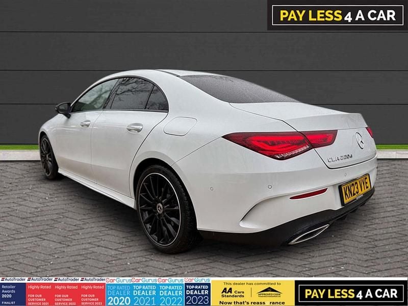 Used Mercedes CLA220 AMG Line Premium Plus 190 HP (139 kW) 2023 White Sedan