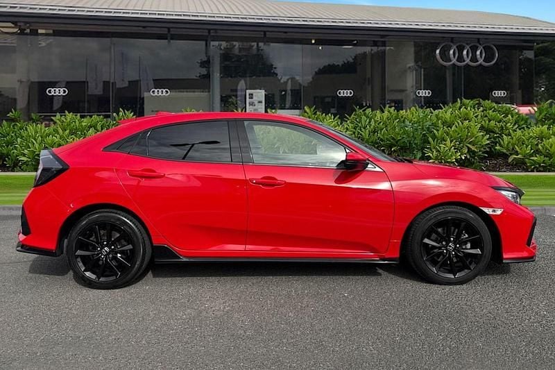 Used Honda Civic Sport 180 HP (132 kW) 2021 Red Hatchback