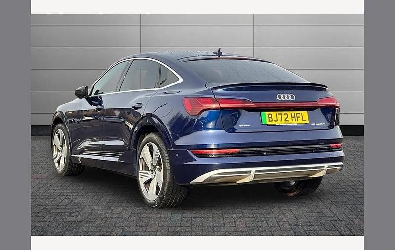 Used Audi e-tron Sportback S-Line 230 kW (313 HP) 2022 Blue SUV