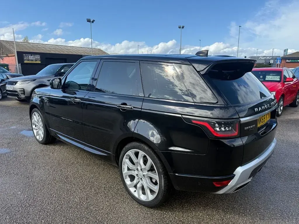 Second-hand Land Rover Range Rover Sport Autobiography Dynamic 306 CP (225 kW) 2019 Negru SUV