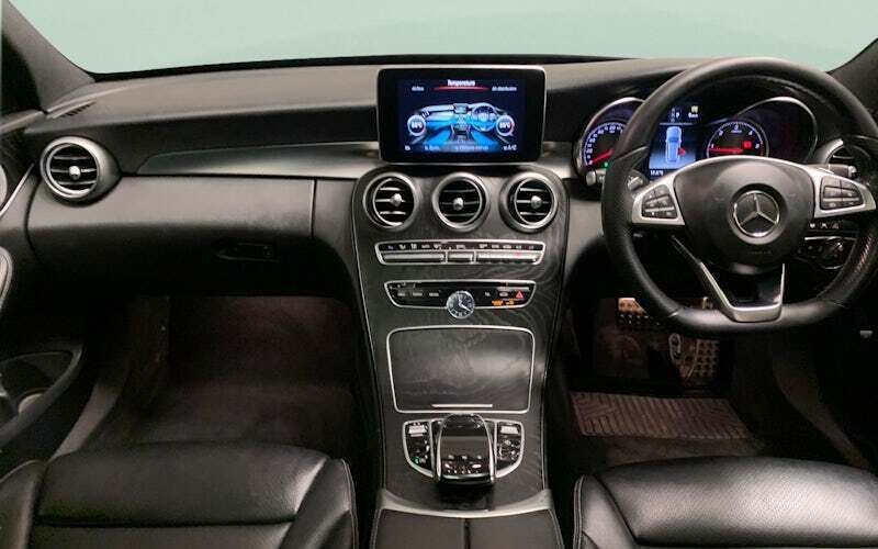 Grey Used 2017 Mercedes C220 AMG line Estate | £16,349 (A bit pricey) - Image 1/3