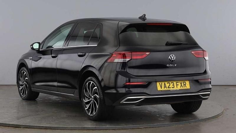 Used VW Golf VIII Edition 130 HP (95 kW) 2023 Black Hatchback