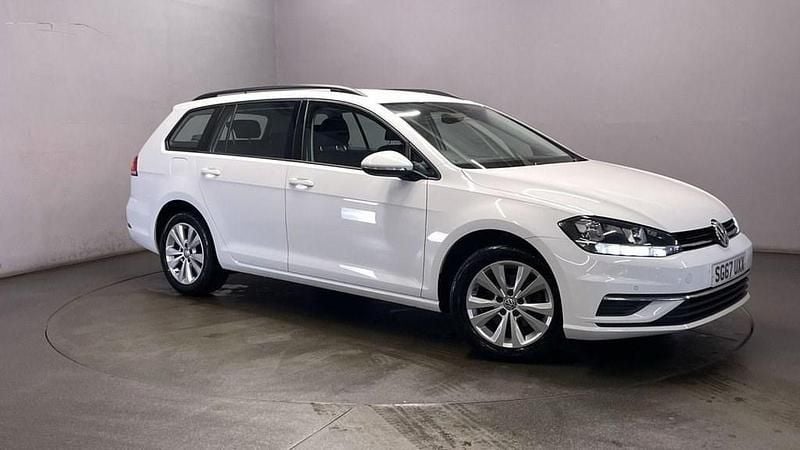 White Used 2017 VW Golf VII SE Estate | £9,899 (Fair price) - Image 1/4