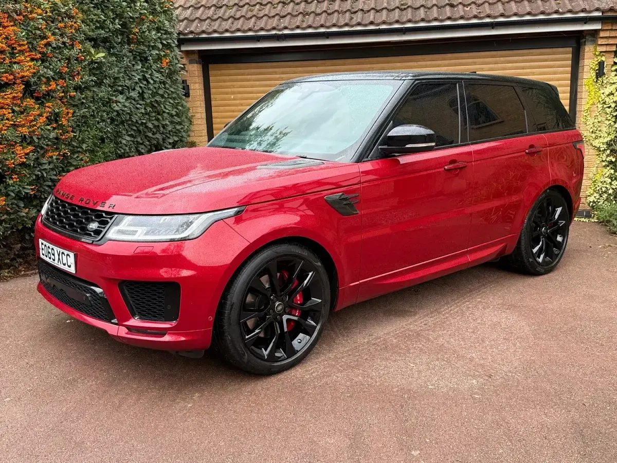 Used Land Rover Range Rover Sport 400 HP (294 kW) 2019 Red SUV