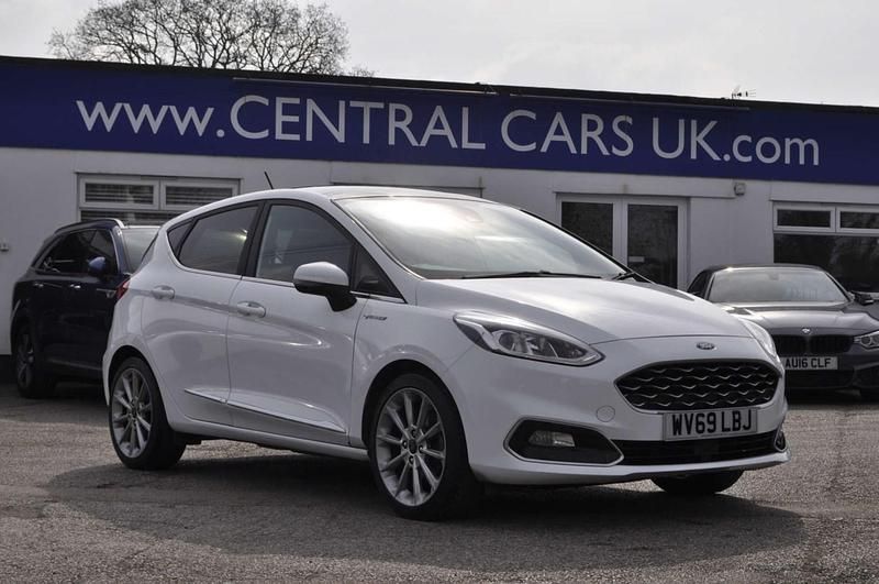 Used Ford Fiesta Vignale 125 HP (91 kW) 2019 White Hatchback