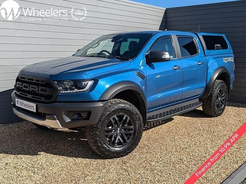 Blue Used 2020 Ford Ranger Raptor Pickup | £28,990 (Fair price) - Image 1/4