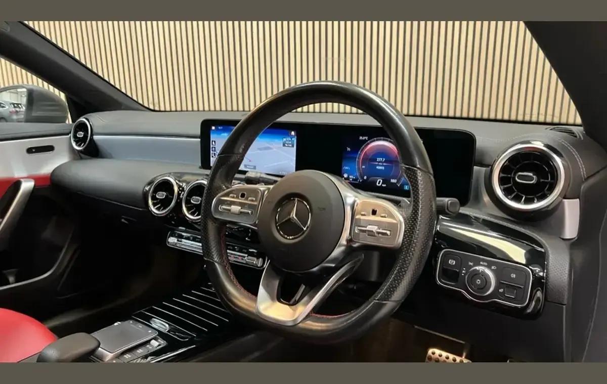 Used Mercedes CLA220 AMG line 190 HP (139 kW) 2021 Grey Coupe