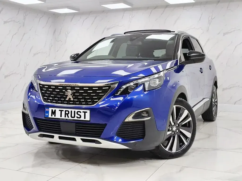 Used Peugeot 3008 Premium 130 HP (95 kW) 2019 Blue SUV