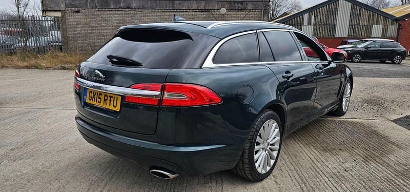Used Jaguar XF Luxury 2015 Green Estate