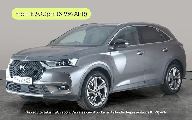 Grey Used 2022 DS Automobiles DS7 Crossback Rivoli SUV | £18,201 (Fair price) - Image 1/3