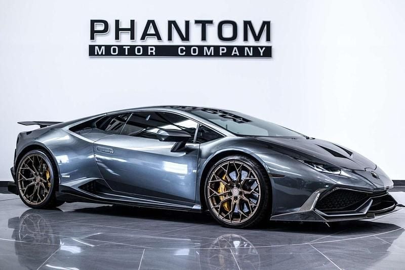 Grey Used 2015 Lamborghini Huracán Coupe | £124,990 (Fair price) - Image 1/4