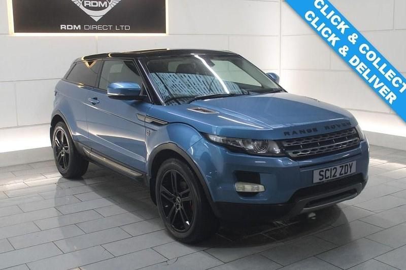 Used Land Rover Range Rover evoque Pure 150 HP (110 kW) 2012 Blue SUV
