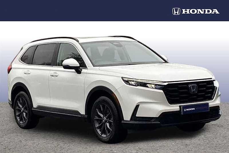 Platinum white Used 2025 Honda CR-V Elegance SUV | £35,995 (A bit pricey) - Image 1/4