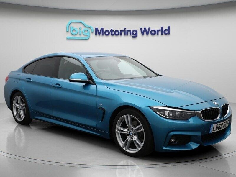 Blue Used 2019 BMW 420 M Sport Coupe | £14,200 (Good price) - Image 1/4
