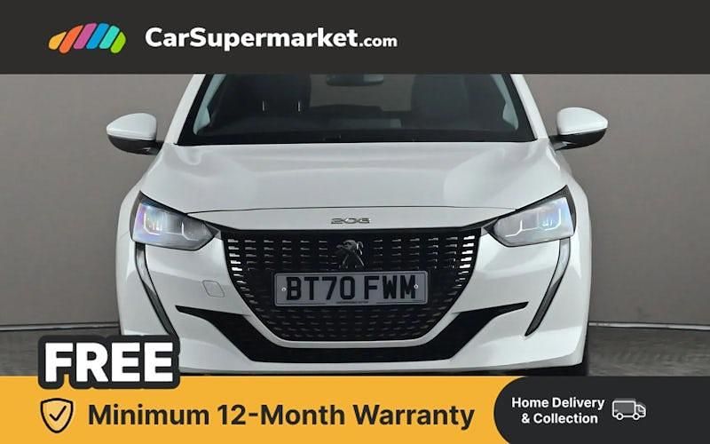 Used Peugeot 208 Allure 102 HP (75 kW) 2020 White Hatchback