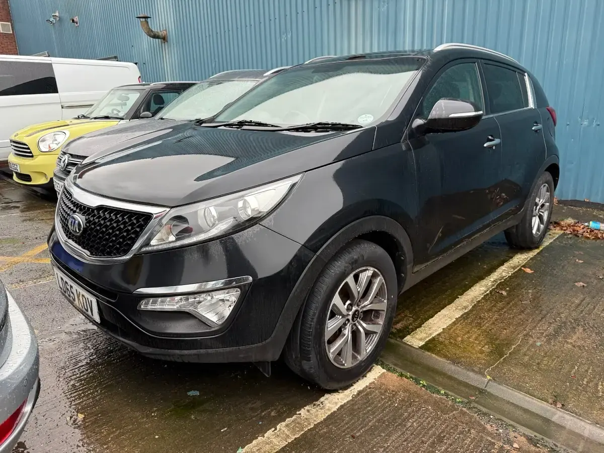 Used Kia Sportage 116 HP (85 kW) 2015 Black SUV