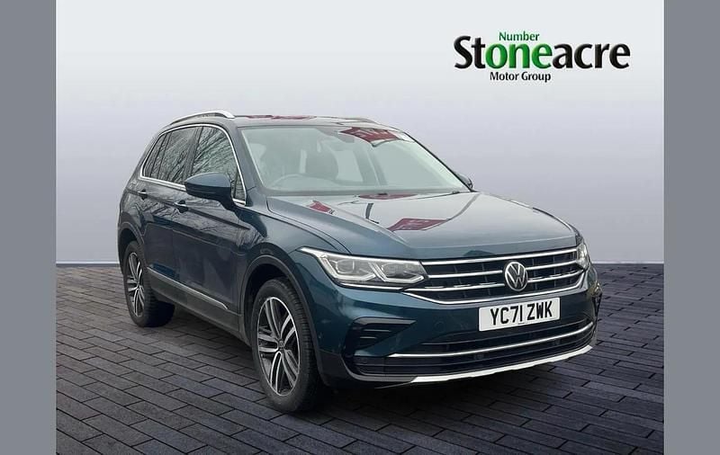 Used VW Tiguan Elegance 245 HP (180 kW) 2021 Blue SUV
