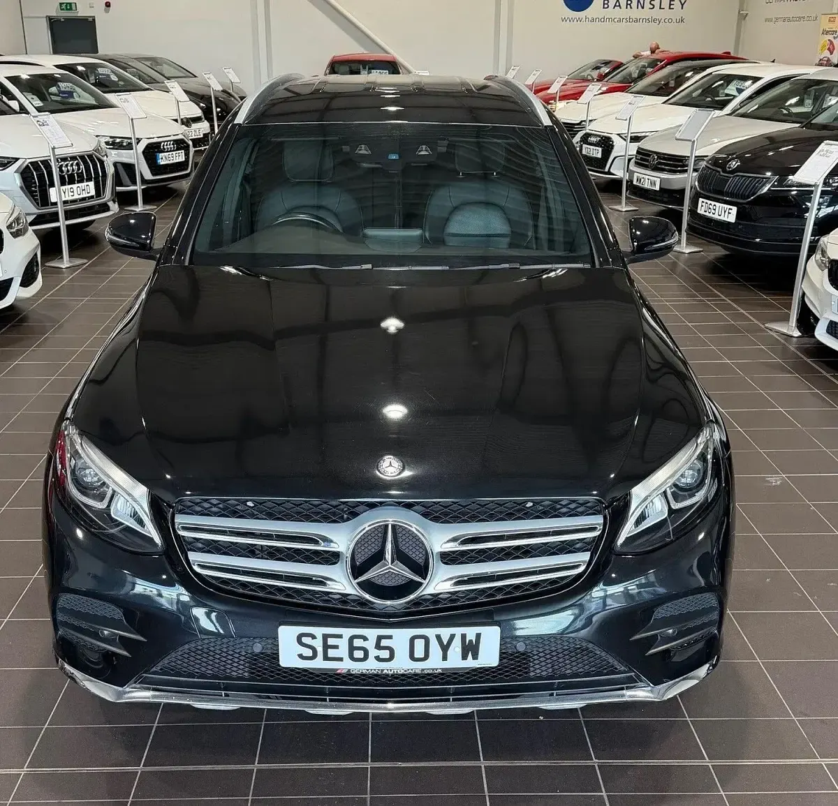 Used Mercedes GLC220 AMG line 2016 Black SUV