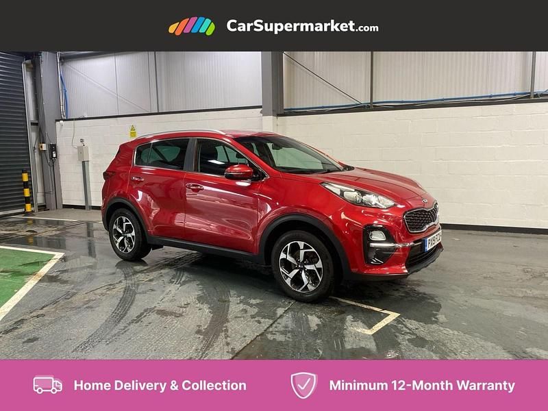 Red Used 2019 Kia Sportage 2 SUV | £12,197 (Fair price) - Image 1/4