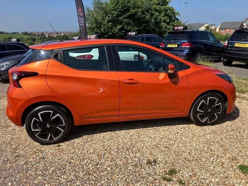 Orange Used 2022 Nissan Micra Acenta Hatchback | £9,295 (Fair price) - Image 1/4