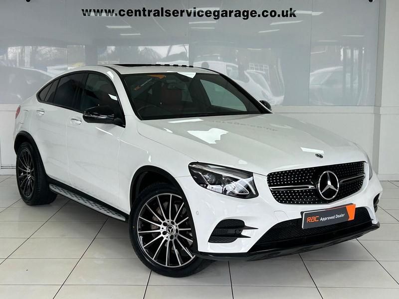 Used Mercedes GLC250 AMG Line Premium 2018 White Coupe