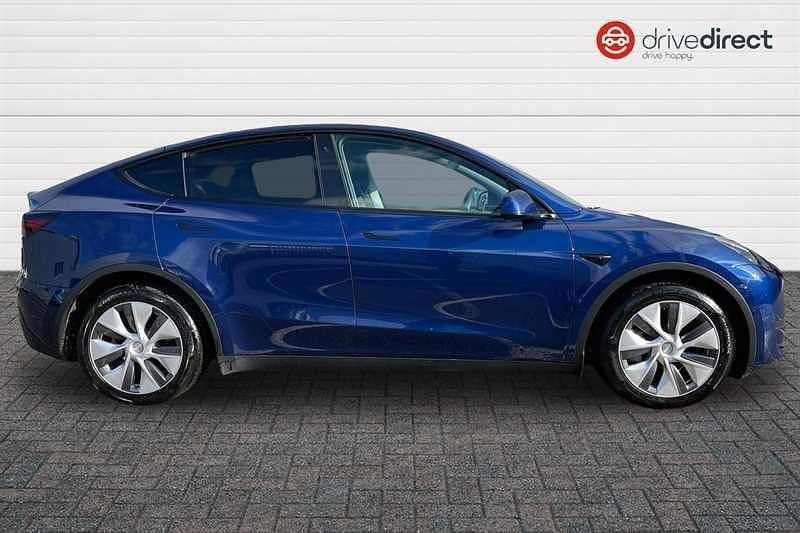 Used Tesla Model Y Long Range AWD 378 kW (514 HP) 2022 Blue SUV