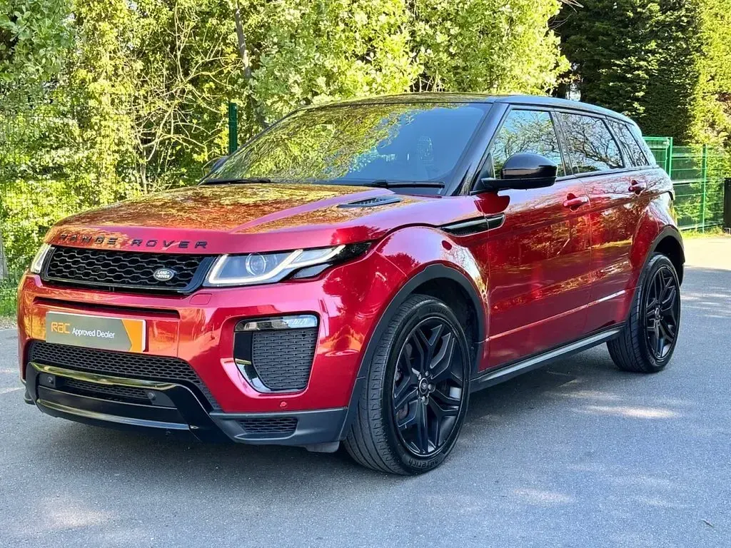 Used Land Rover Range Rover evoque HSE Dynamic 240 HP (176 kW) 2018 Red SUV