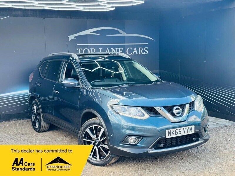 Blue Used 2015 Nissan X-Trail S SUV | £4,799 - Image 1/3