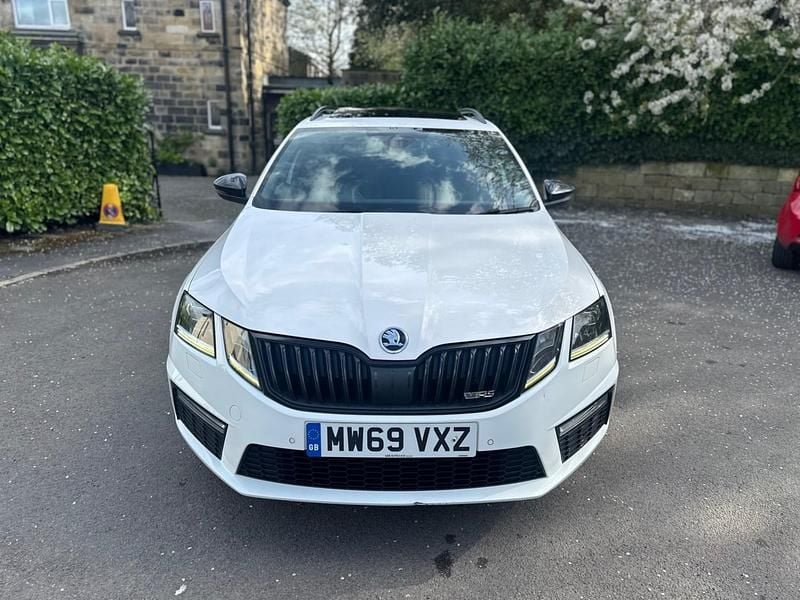 Used Skoda Octavia vRS 2020 White Estate