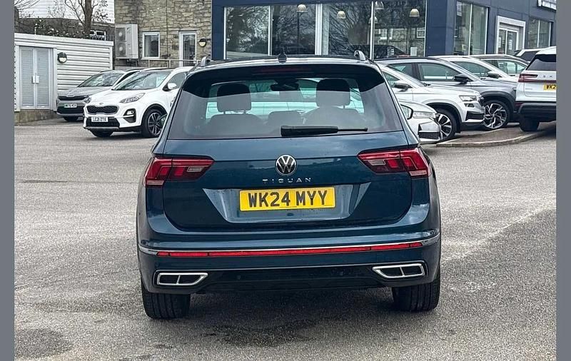 Used VW Tiguan R-line Edition 150 HP (110 kW) 2024 Blue SUV